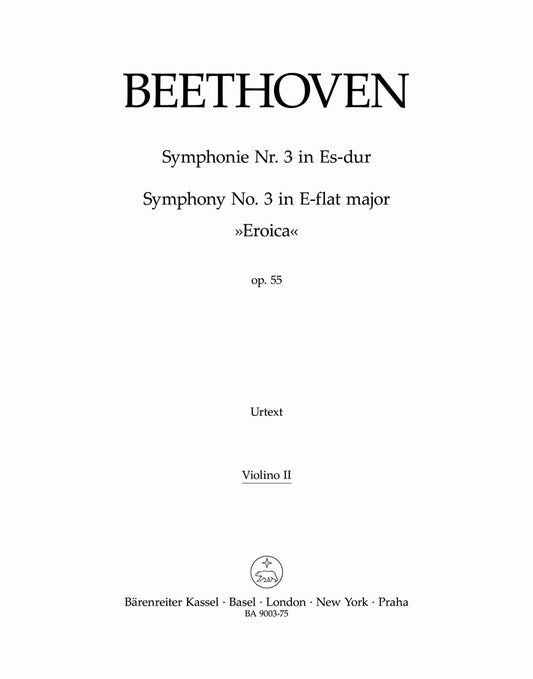Symphony No 3 Viola Sheet Music