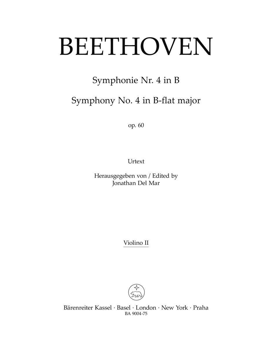 Symphony No 4 in B Flat for Viola Sheet Music