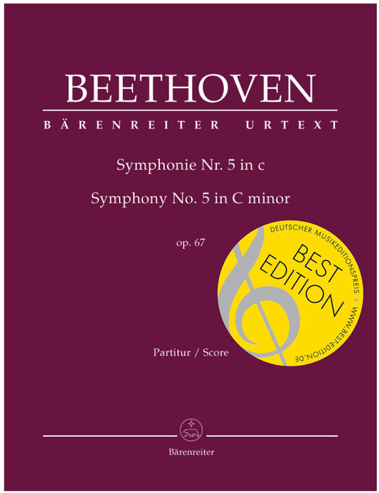 Symphony No 5 in C Minor Op 67 Full Score