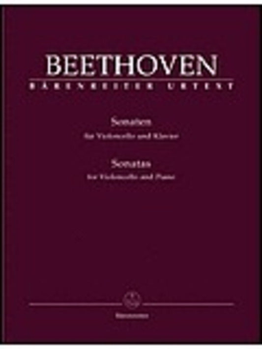 Sonatas For Cello Complete Vlc Piano Urtext (Softcover Book) Urtext Edition Book