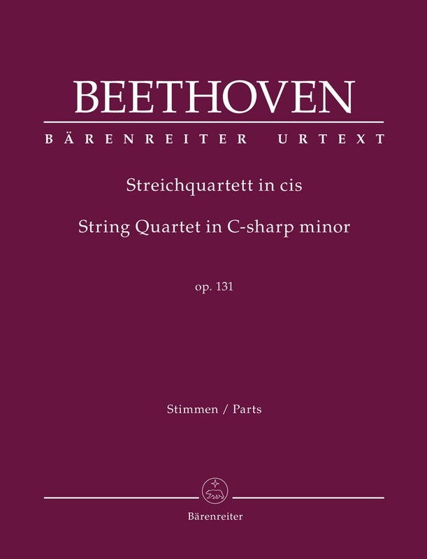Beethoven - String Quartet C Sharp Minor Op 131 Parts
