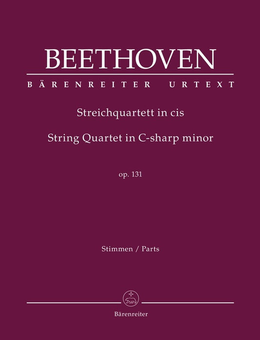 Beethoven - String Quartet C Sharp Minor Op 131 Parts