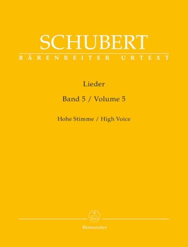 Lieder Book 5 High