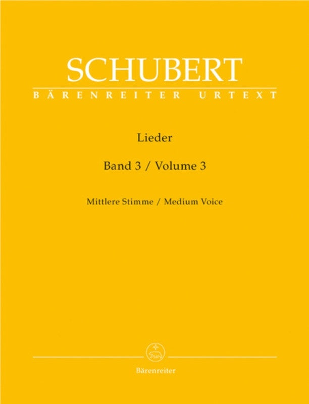 Lieder Book 3 Medium