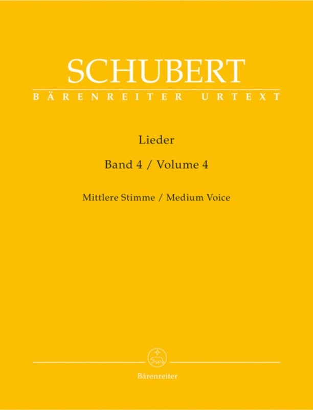 Lieder Book 4 Medium