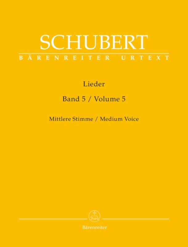 Lieder Book 5 Medium