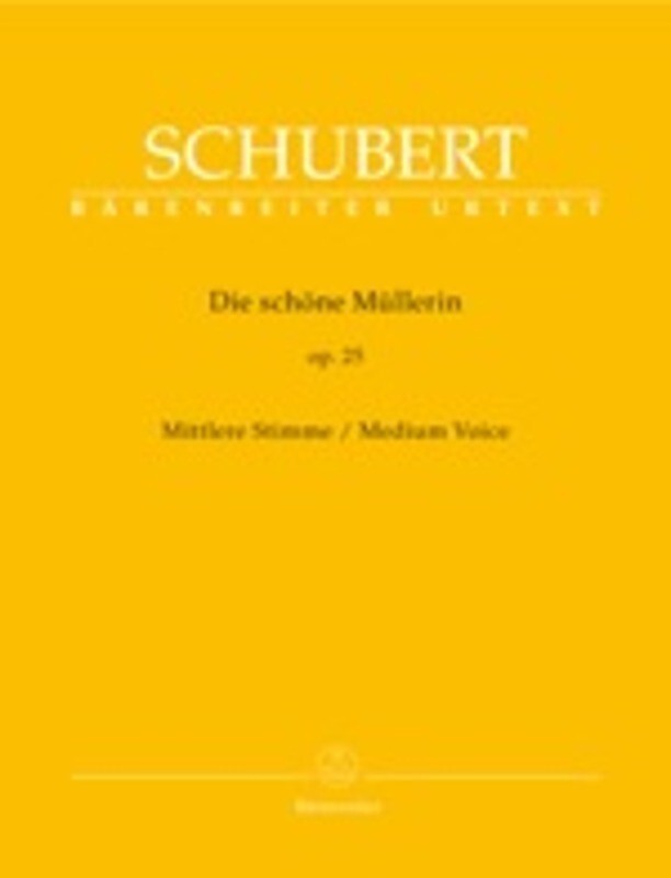 Die Schone Mullerin Op 25 Medium