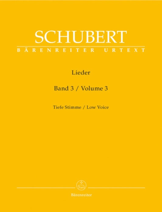 Lieder Book 3 Low