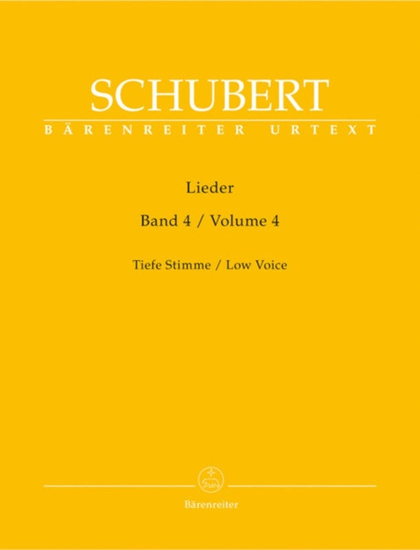 Lieder Book 4 Low
