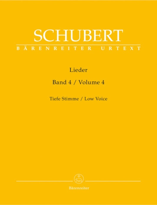 Lieder Book 4 Low