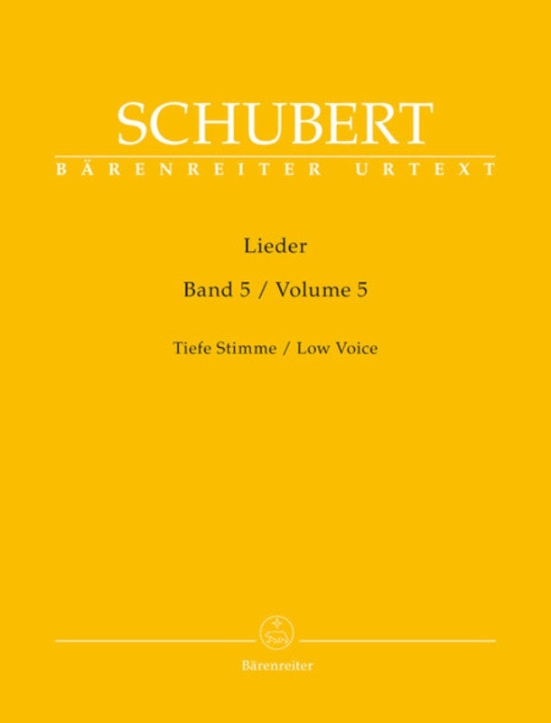 Lieder Book 5 Low