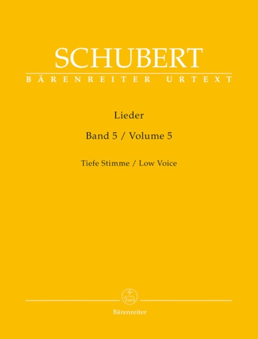 Lieder Book 5 Low