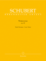 Winterreise Op 89 D 911 Low Voice Vocal Sheet Music