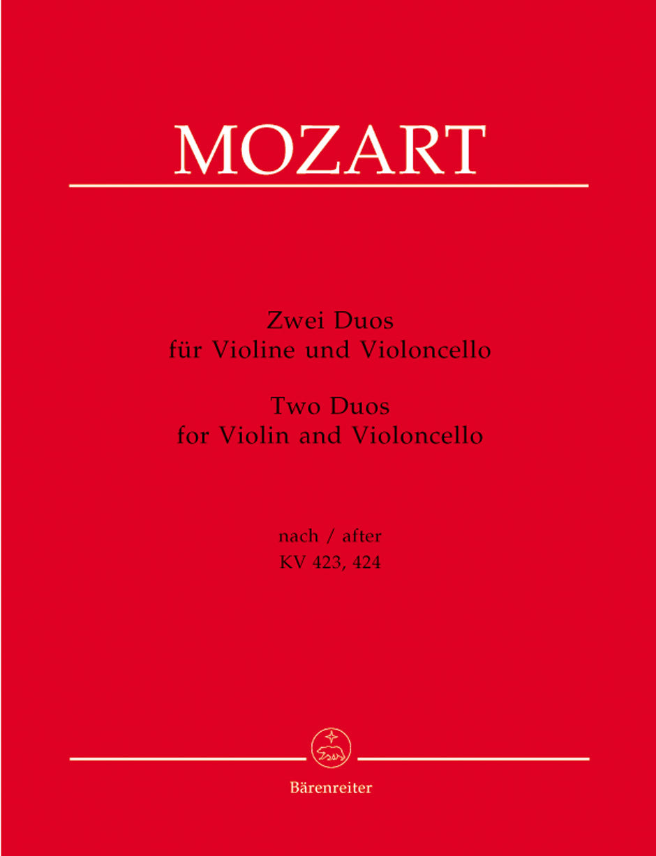 Zwei Duos Für Violine Und Violoncello