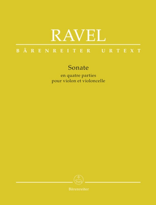 Sonata For Violin And Violoncello Violin Vlc Book