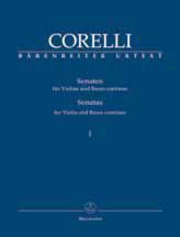 Corelli - 12 Sonatas Op 5 Vol 1 Nos 1-6 Violin/Piano (Softcover Book) Book