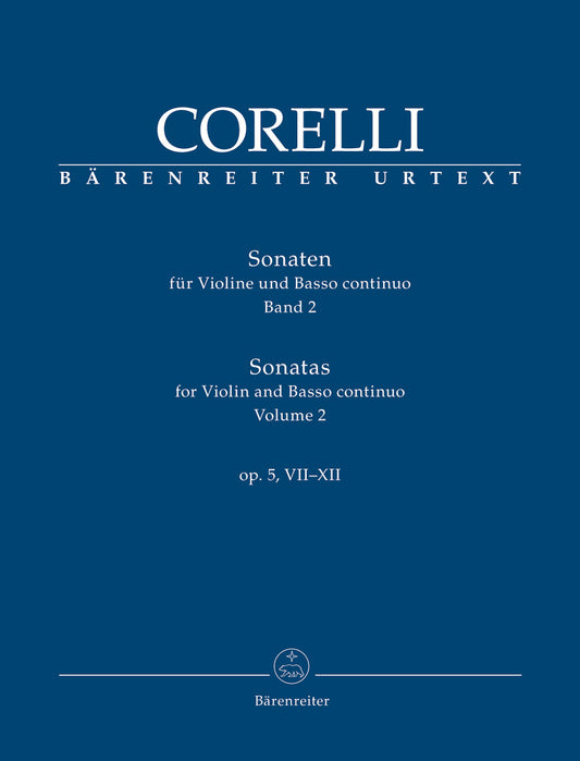 Sonatas For Violin And Basso Continuo Op. 5, Vii-Xii