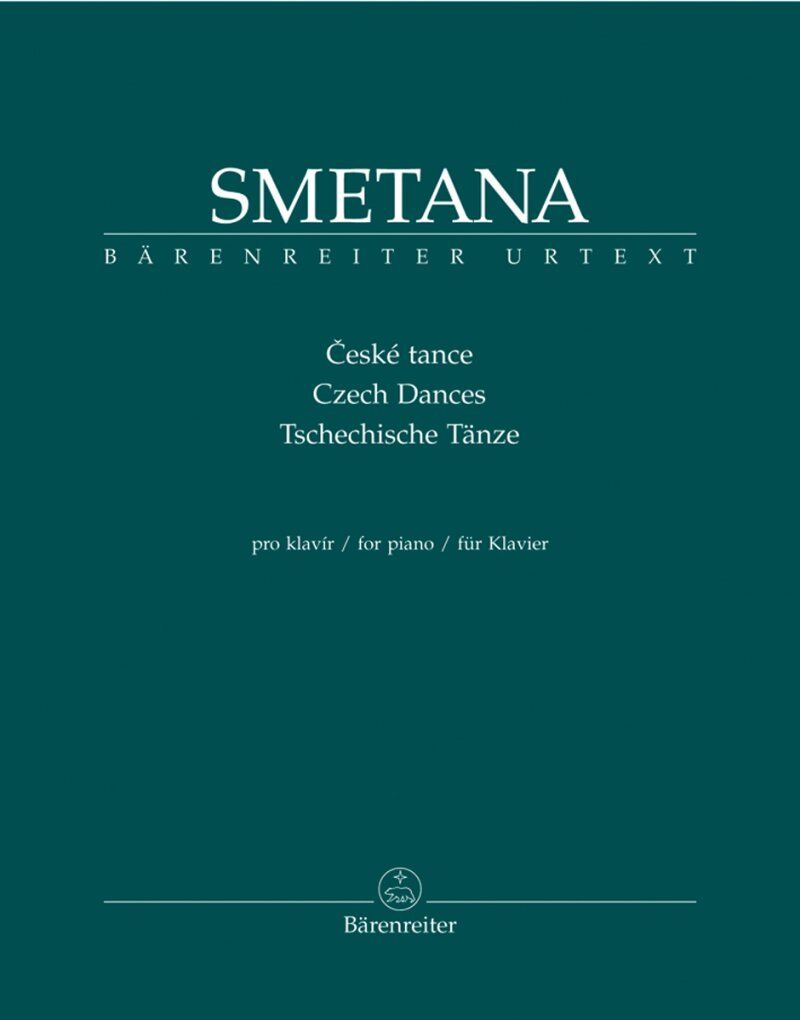 Smetana - Czech Dances for Piano, Urtext Edition, 100 Pages, Publisher: Barenreiter