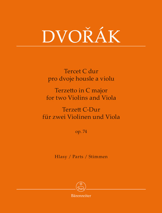 Terzetto in C Major Op 74 for 2 Violins and Viola Sheet Music