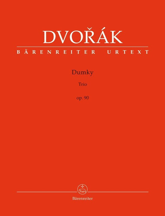 Dumky Trio Op 90 E Min Violin Vc Piano Urtext Urtext Edition Book