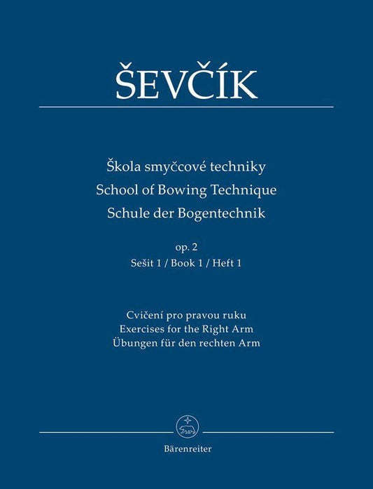 Otakar Sevcik: School of Bowing Technique, Op. 2, Book 1 — Violin (Barenreiter)