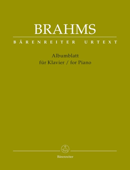 Albumblatt Urtext Ed Hogwood