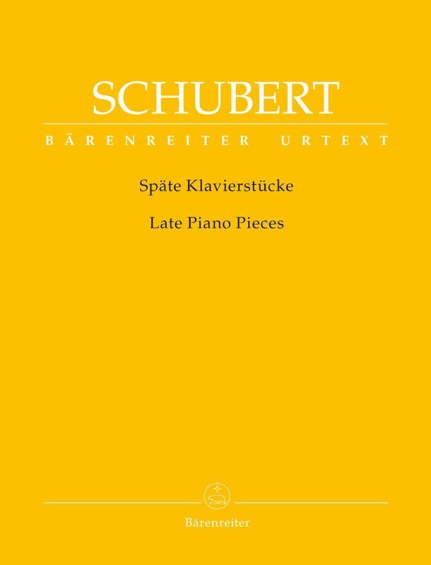 Schubert - Late Piano Pieces (Softcover Book) Urtext Edition Book