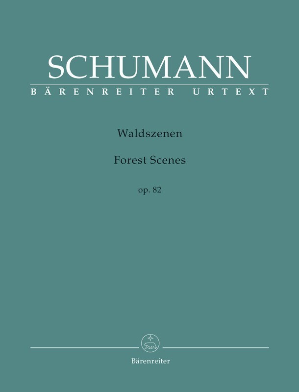 Schumann - Forest Scenes Op 82 (Softcover Book) Urtext Edition Book