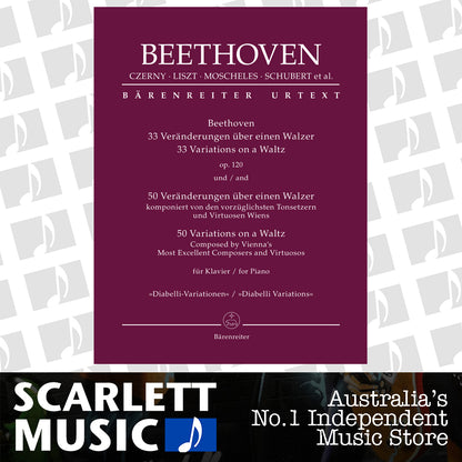 Beethoven: 33 Variations On A Waltz Op. 120 / 50 Variations On A Waltz Composed By Vienna's Most Excellent Composers And Virtuosos For Piano "Diabelli — view 2