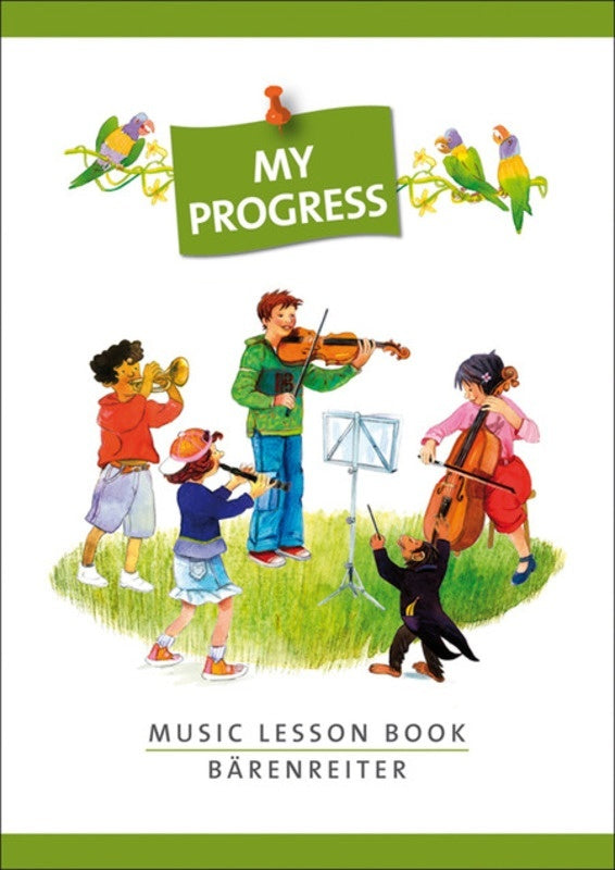 My Progress Music Lesson Book Book