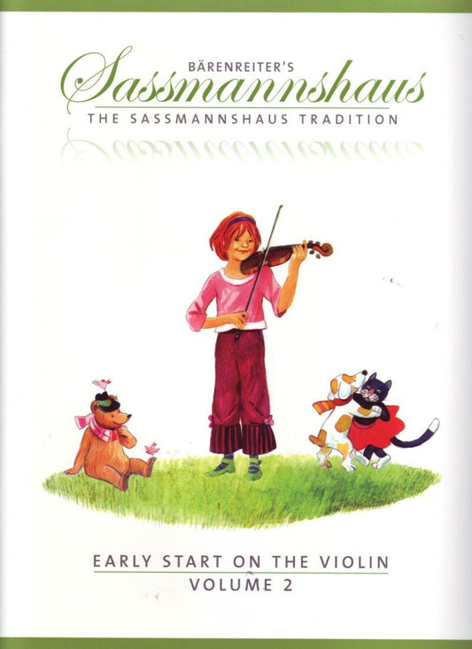 Early Start on the Violin Book 2 by Egon Sassmannshaus