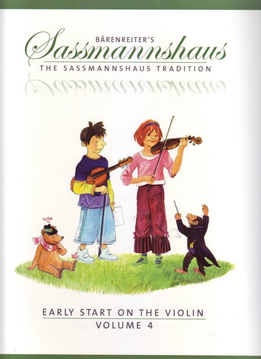 Early Start on the Violin Book 4 by Egon Sassmannshaus