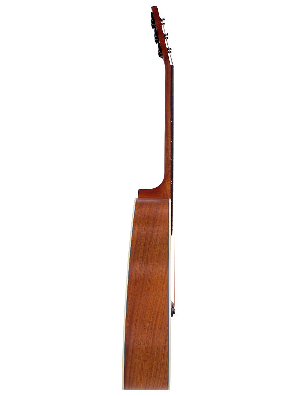 Bromo BAA1 Appalachia Series Dreadnought Acoustic Guitar with Spruce Top and Mahogany Back — view 3