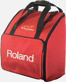 ROLAND BAG-FR-1 - V-Accordion Carry Bag for FR-1X Piano/Button-Type, High-Quality Gig Bag with Roland Logo