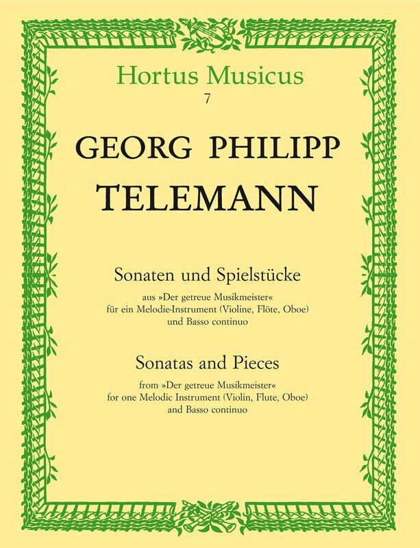Telemann - Sonatas and Pieces for Violin, Flute, Oboe, and Piano