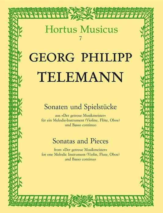 Telemann - Sonatas and Pieces for Violin, Flute, Oboe, and Piano