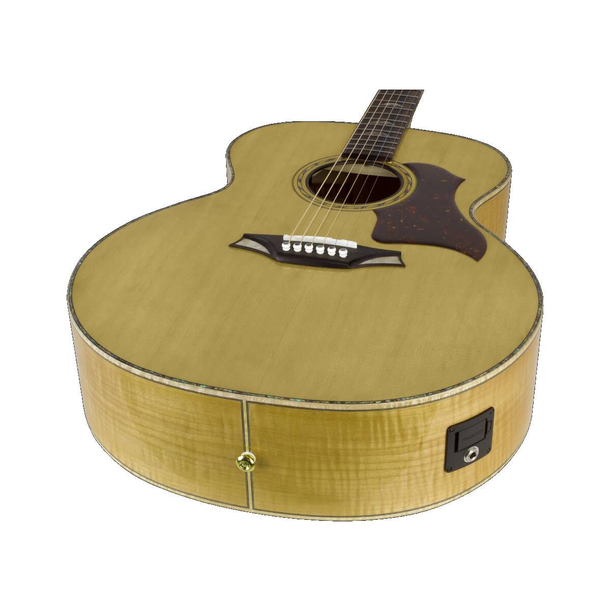 Bromo BAN7E Denali Series Jumbo Acoustic Guitar with Solid Wood and Pickup — view 3