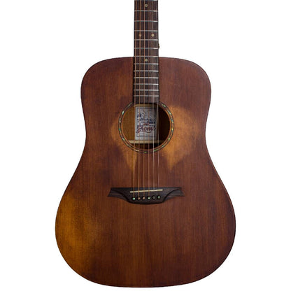 Bromo BAR1H Rocky Mountain Series Dreadnought Acoustic Guitar All Solid Wood Historic Finish — view 3