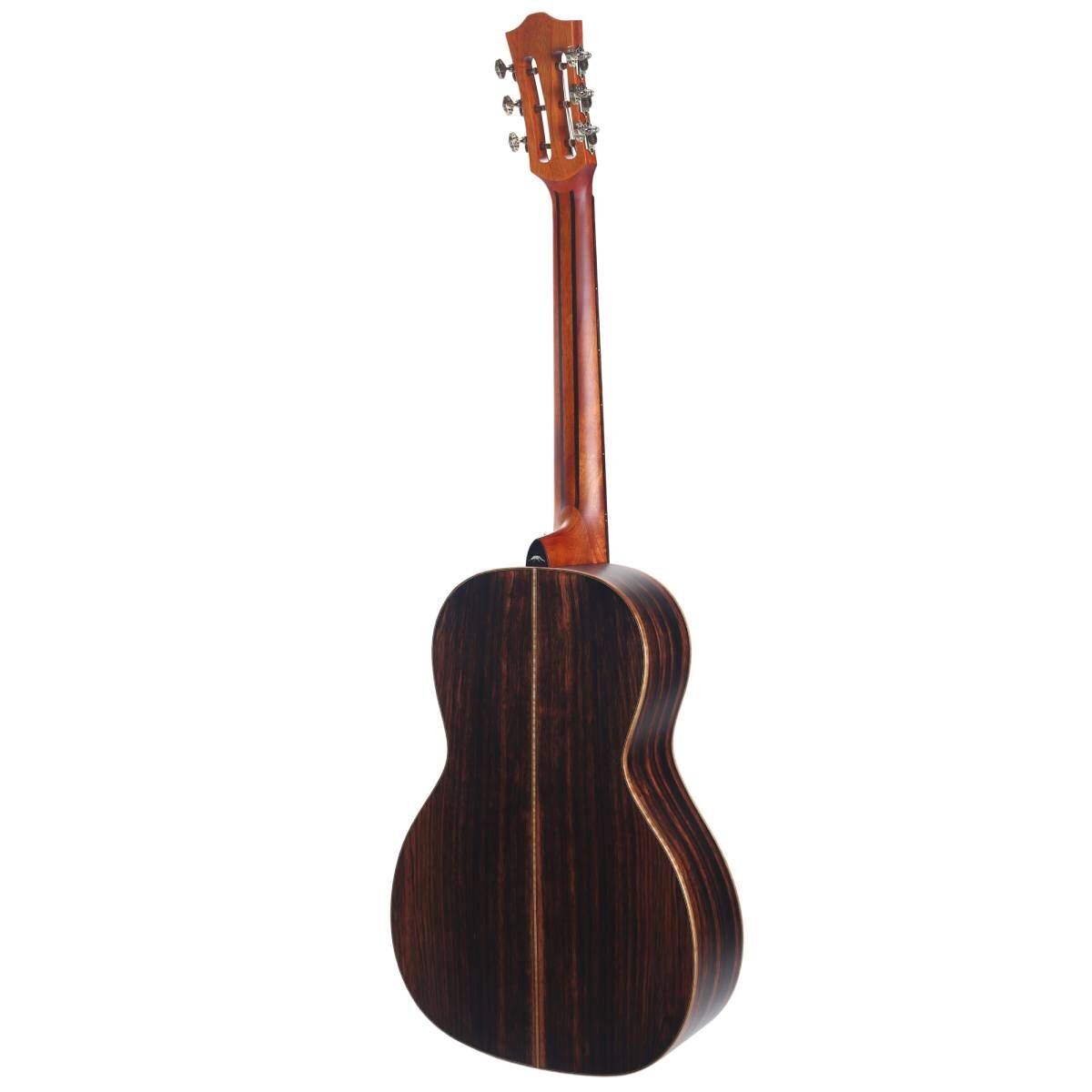 Bromo BAR6E Rocky Mountain Series All Solid Parlor Electric Acoustic Guitar with Gig Bag — view 2