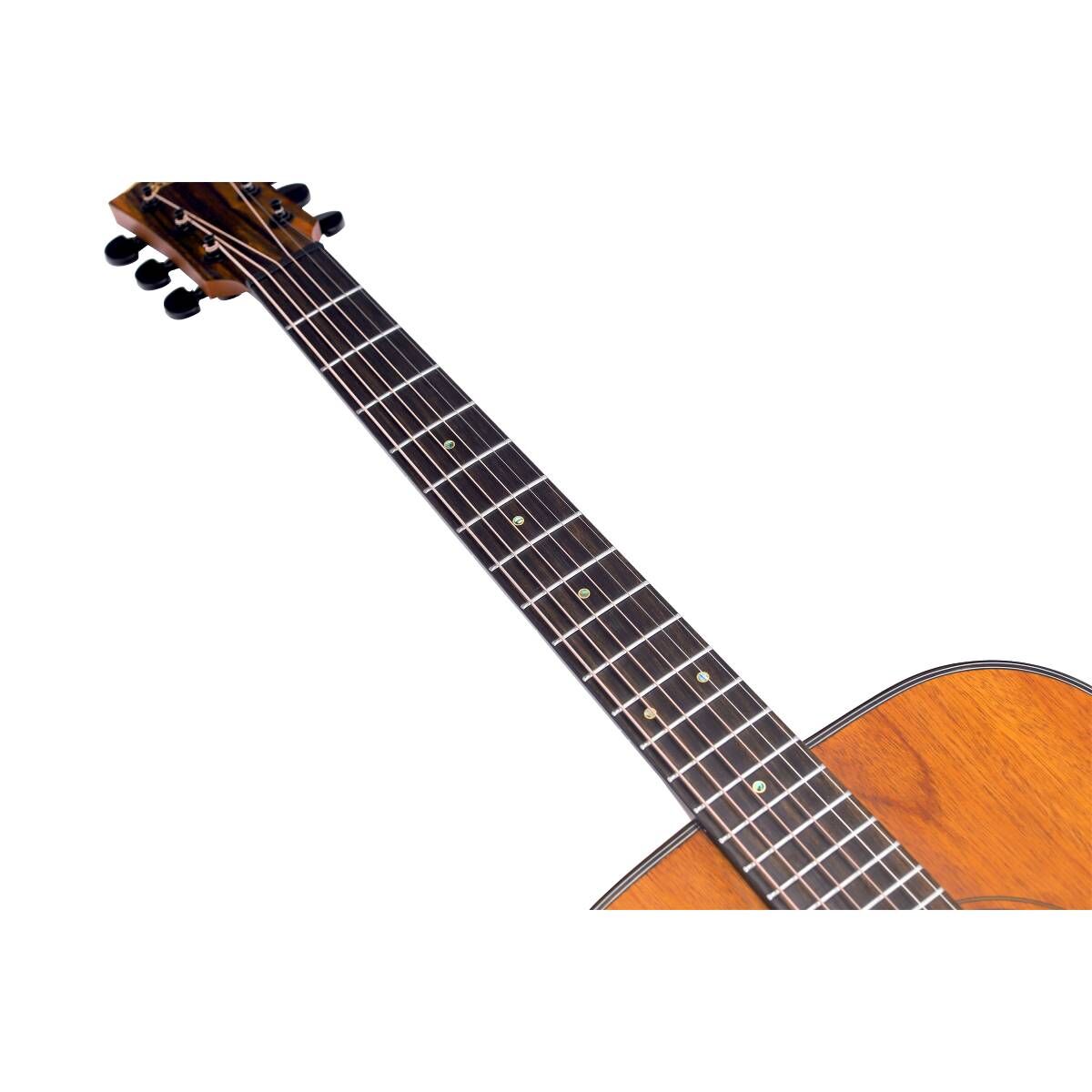 Bromo BAT1M Tahoma Series Dreadnought Acoustic Guitar with Solid Mahogany Top — view 4
