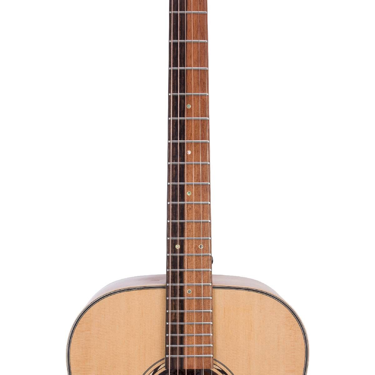 Bromo BAT1 Tahoma Series Dreadnought Acoustic Guitar with Solid Spruce Top and Mahogany Back — view 4