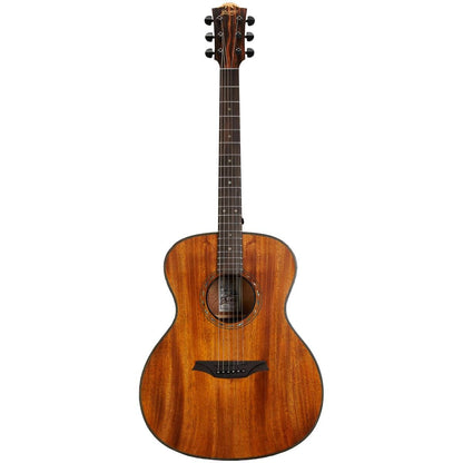 Bromo BAT2M Tahoma Series Grand Auditorium Acoustic Guitar with Solid Mahogany Top — view 2