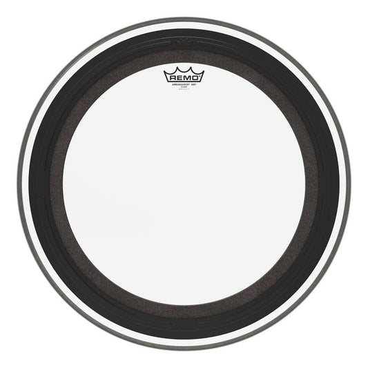 Remo Ambassador Series SMT Bass Drumheads - 18" Ebony, Clear & Coated Options