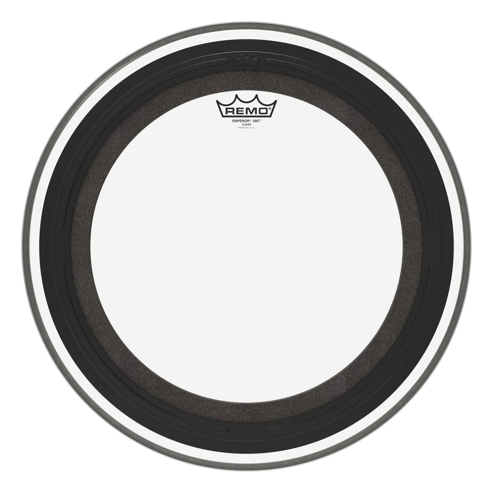 REMO Clear Emperor SMT Clear Bass Drum Head, 18"