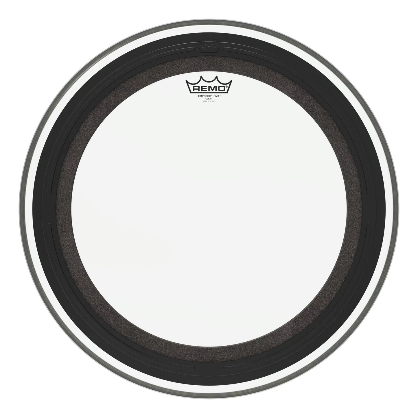 REMO Clear Emperor SMT Clear Bass Drum Head, 20"