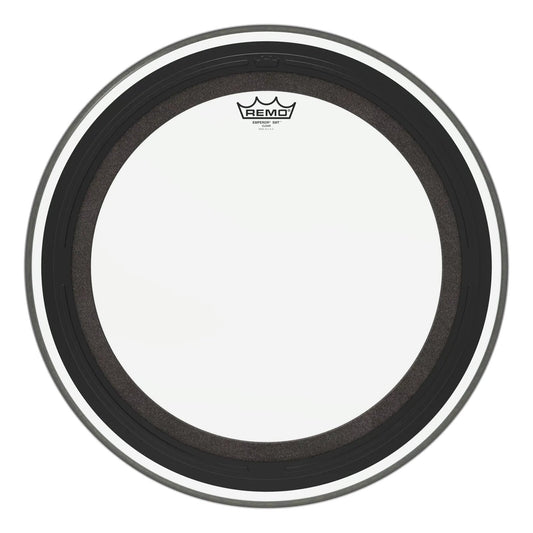REMO Clear Emperor SMT Clear Bass Drum Head, 20"