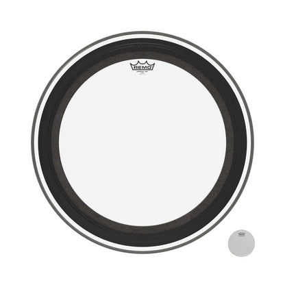REMO Clear Emperor SMT Clear Bass Drum Head, 22" — view 3