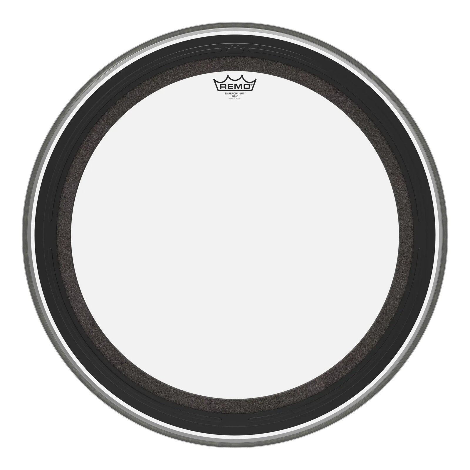 REMO Clear Emperor SMT Clear Bass Drum Head, 24"
