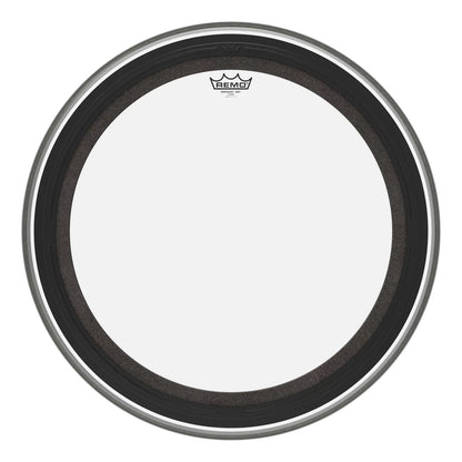 REMO Clear Emperor SMT Clear Bass Drum Head, 24"