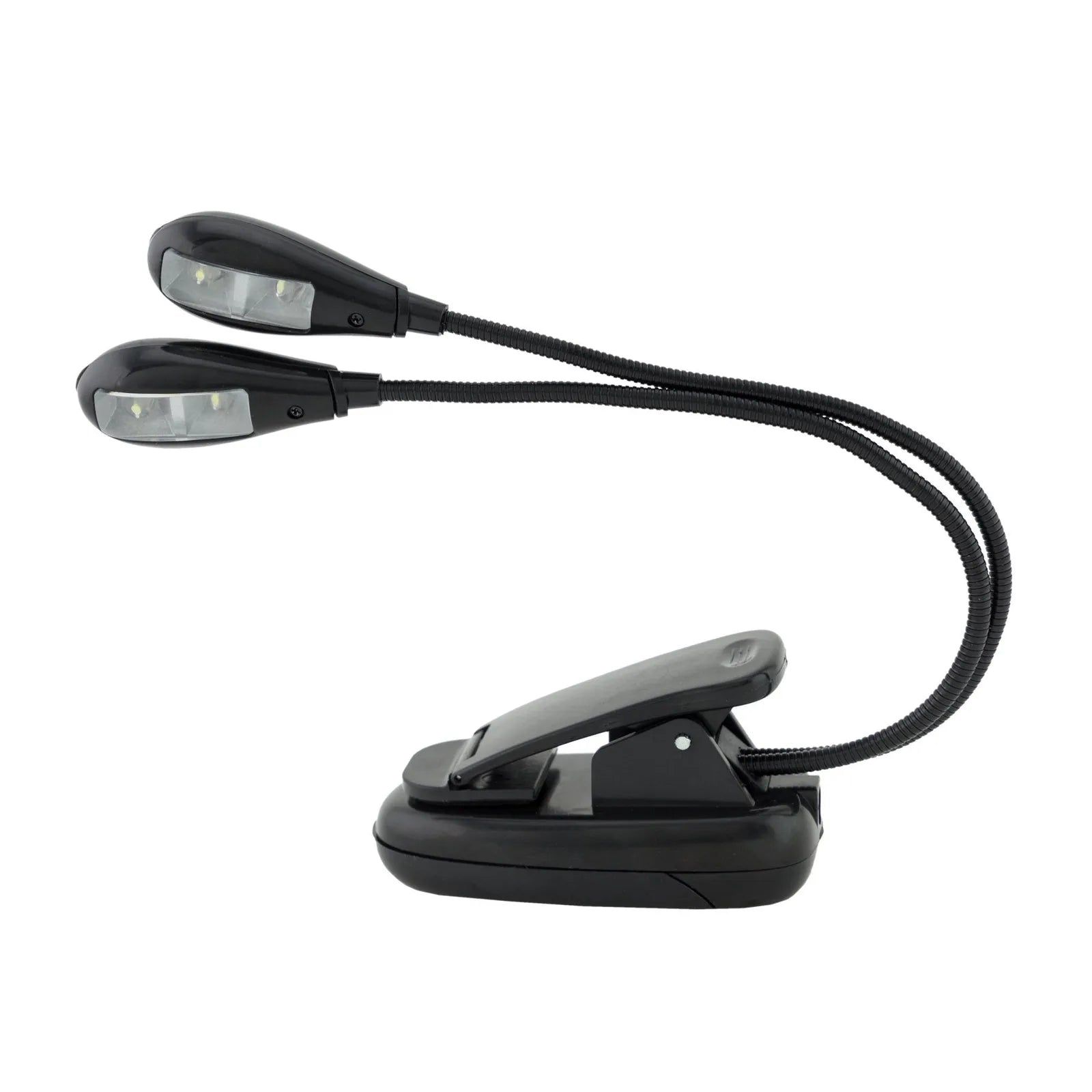 Big Band Twin LED Clip-On Light - Black